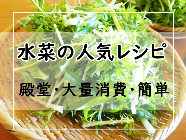 水菜レシピ 人気16選 つくれぽ1000越え 大量消費におすすめの無限水菜 簡単なサラダや炒め物など 殿堂入り人気1位は ぬくとい