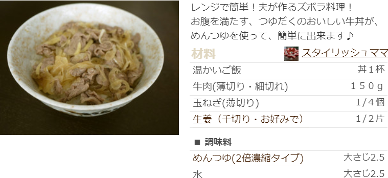 牛丼レシピ 人気1位はつくれぽ以上 絶品の殿堂入りと簡単な作り方 ぬくとい