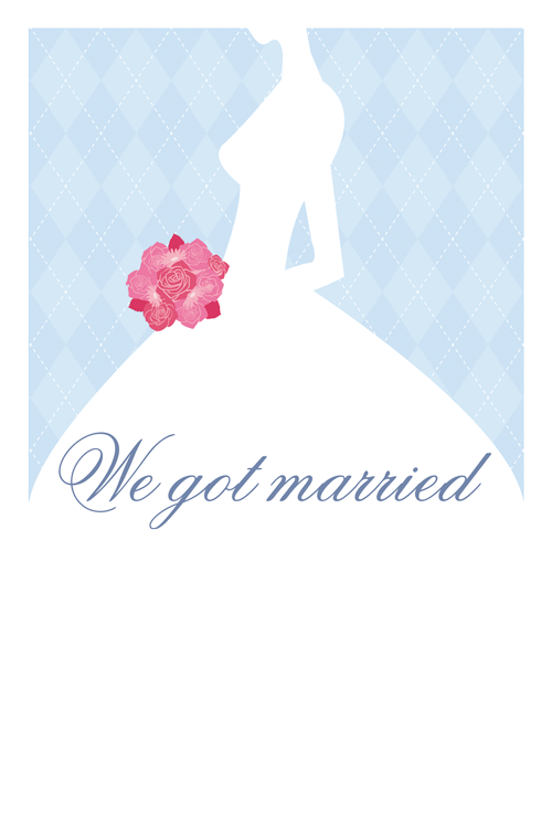 年賀状で結婚報告 無料テンプレート10選 新婚さん向け年賀状の作り方 22寅 ぬくとい