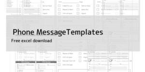 電話メモ 伝言メモのテンプレート集 無料ダウンロード で8枚や6分割などエクセルやワード ぬくとい