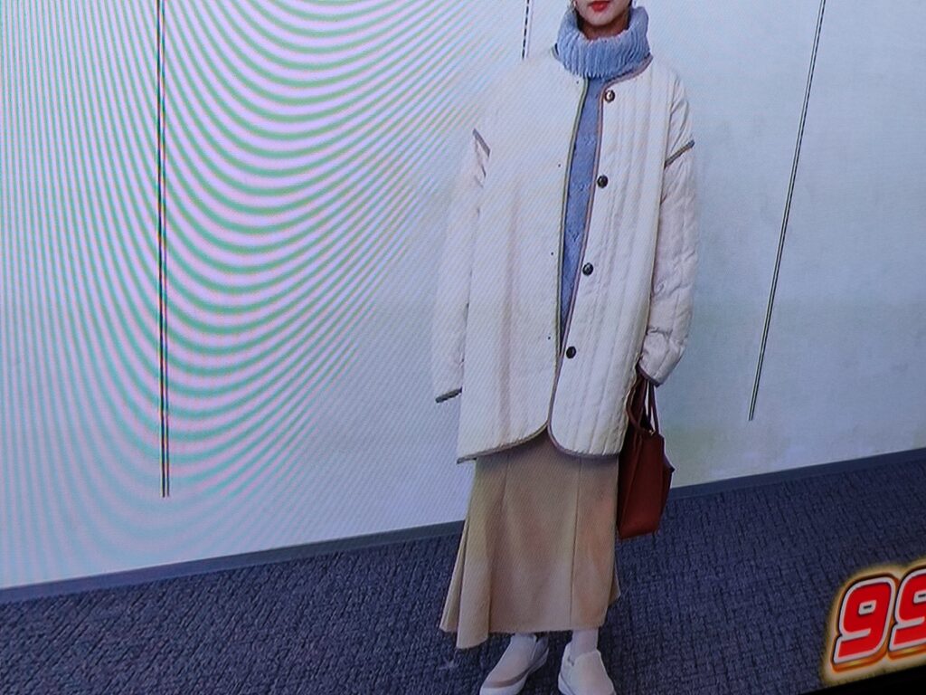 ヒルナンデス しまむらで冬の箱根温泉デートコーデ 今日の結果 スザンヌさんvs新井舞良さんのファッション 12月7日 ぬくとい