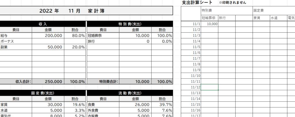 家計簿テンプレートを無料ダウンロードできるサイト 10選 ぬくとい